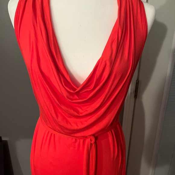 VENUS DARK ORANGE DRESS SIZE MEDIUM - Picture 3 of 10